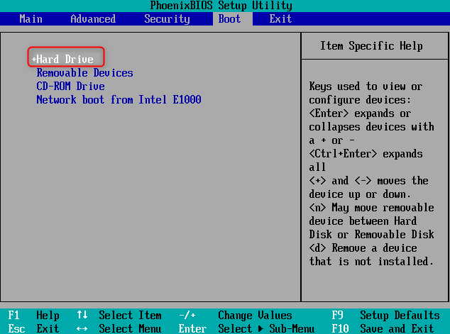 Nicht-Systemfestplattenfehler Windows 7