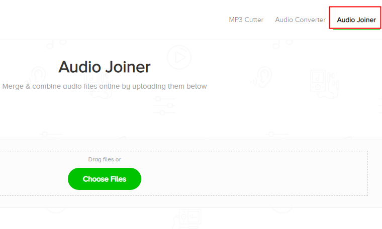 按一下【Audio Joiner】選項