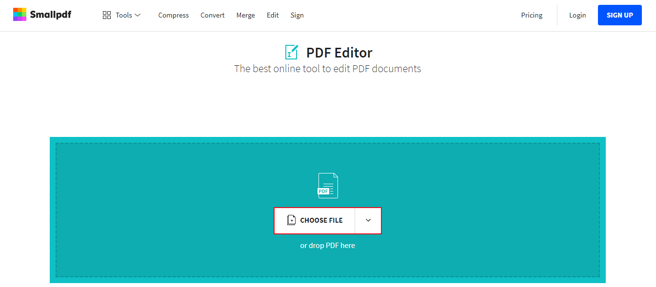 線上編輯PDF