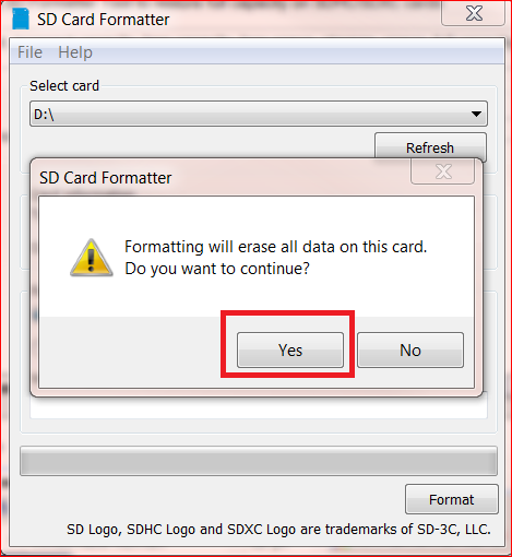 無法格式化SD卡
