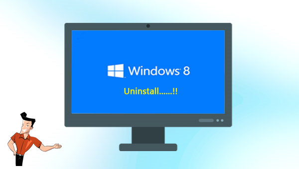 解除安裝Windows 8