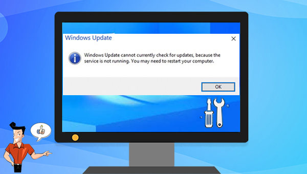 Windows Update 目前無法檢查更新