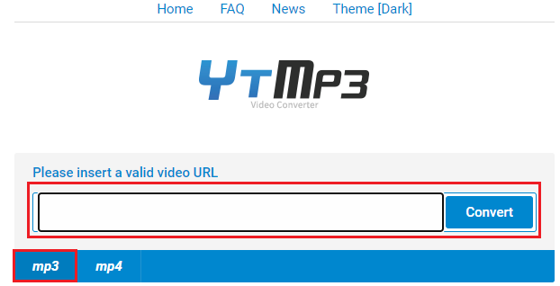 使用YTMP3在線將YouTube轉mp3 mac