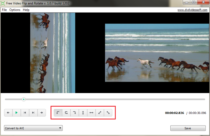 Free Video Flip and Rotate是一款免費而且非常實用的影片旋轉軟體