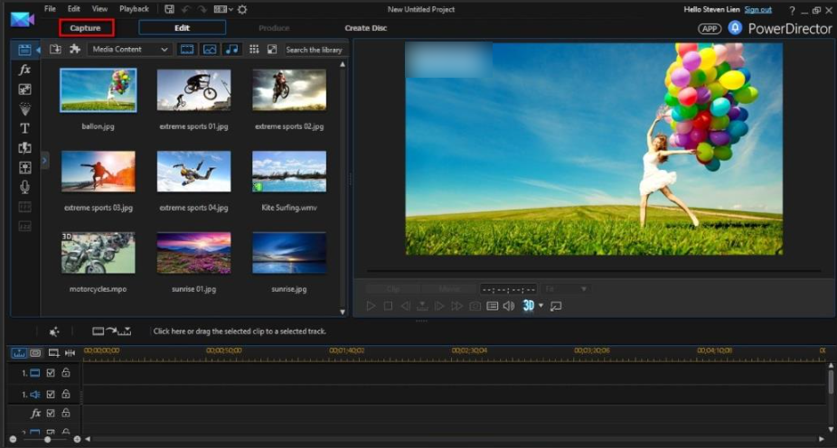 CyberLink PowerDirector是一款功能強大的影片編輯軟體