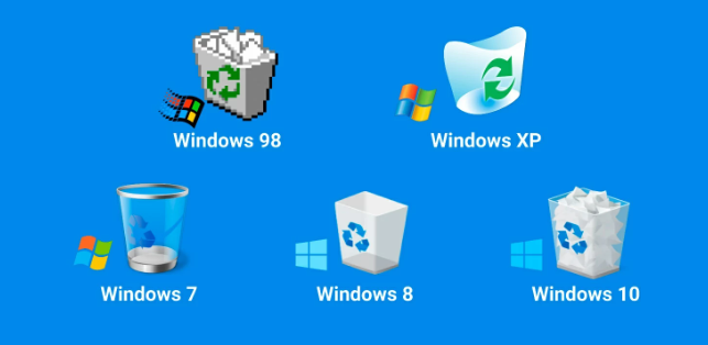 Windows 中檢查回收站和先前的版本